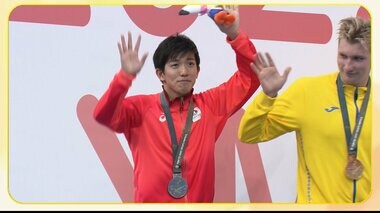 「息子にメダルかけてあげたい」2歳息子の誕生日に「銀メダル」　茨隆太郎選手通算20個目のメダル獲得