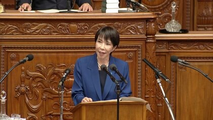 高市首相が初の国会論戦へ　代表質問で立憲・野田代表は物価高対策などに加え政治改革ただす姿勢