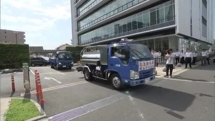 大規模断水続く熊本地震被災地へ…県内から岡山市水道局・倉敷市水道局が給水車第１陣を現地に派遣【岡山】