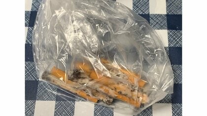 「何でここにゴミ？」娘が作ったバレンタインチョコは“たばこの吸い殻”！？リアルな完成度に家族で爆笑