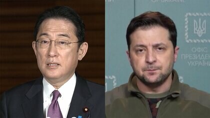 岸田首相、ロシアの原発攻撃「決して許されない暴挙」ゼレンスキー大統領と電話会談で