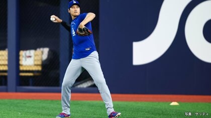 大谷翔平が自己最長更新の42試合連続出塁　第1打席に四球で出塁　日本選手最長に「あと1」