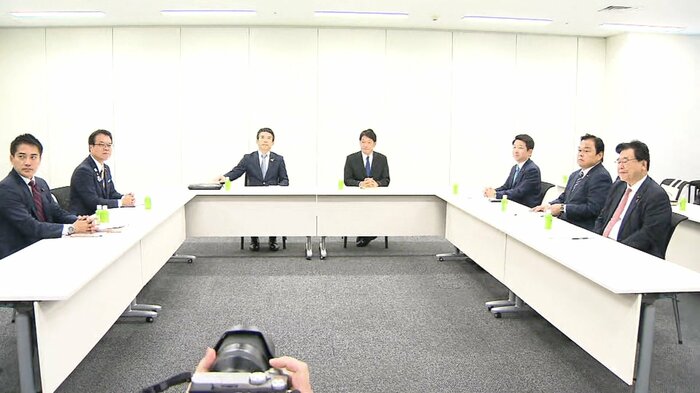 与野党6党による税制実務者協議(10月31日)