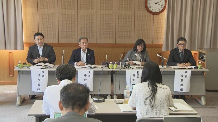 第三者委員会の記者会見