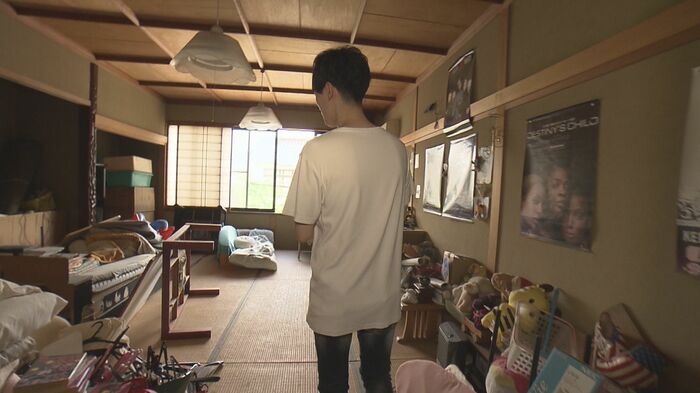 小川さんが使っていた部屋