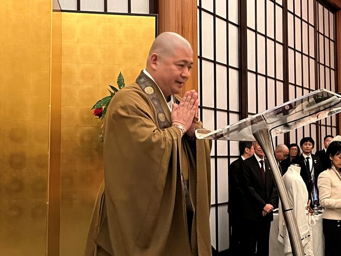 延暦寺一山十妙院の山﨑慈明住職