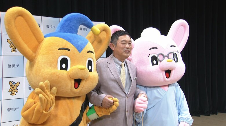 刑事ドラマでおなじみ　俳優・内藤剛志さんが防犯トークショー｜FNNプライムオンライン