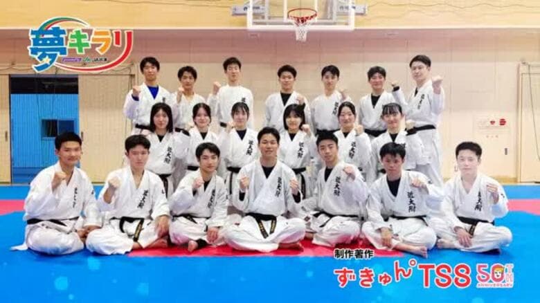 【空手組手】「本気で無理する」 自分たちの代で日本一を  松本蓮之空くん 近畿大学附属広島高校福山校｜FNNプライムオンライン