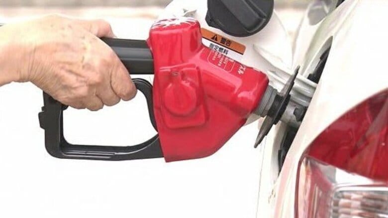 【速報】ガソリン価格 1リットル166.5円 ８週ぶり値上げに転じる 