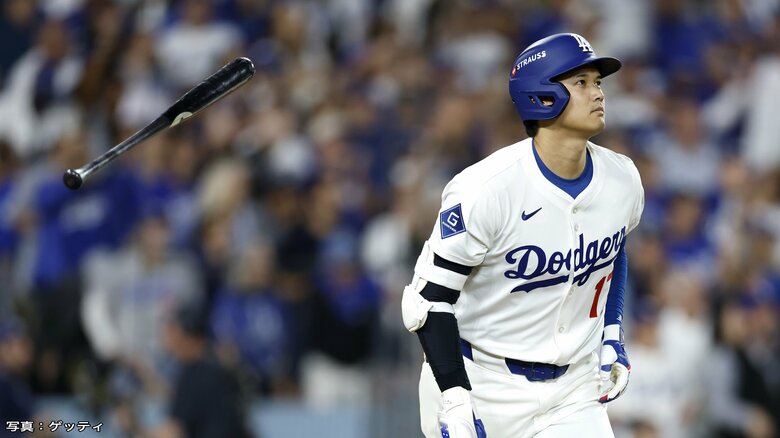 大谷翔平が貫禄の1試合2本塁打　救援陣やや乱調もドジャース逃げ切り先勝　地区シリーズ進出へ王手｜FNNプライムオンライン