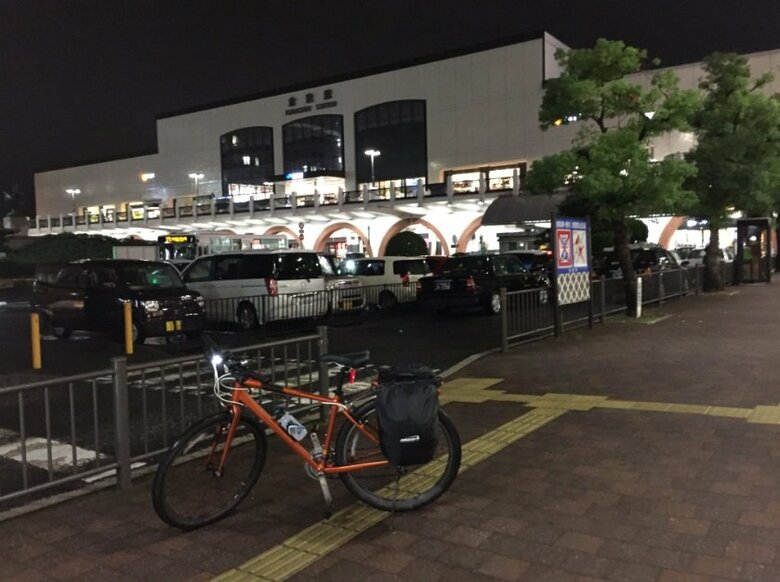 9月20日には倉敷に到着。大雨で進めなくなるハプニングも…