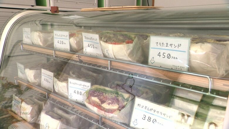 他にはない具材とボリューム、手頃な値段が人気