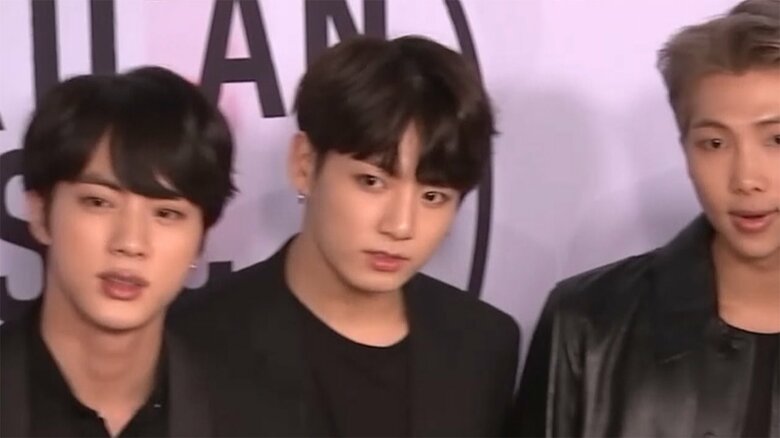 BTSメンバーのJUNGKOOKさん