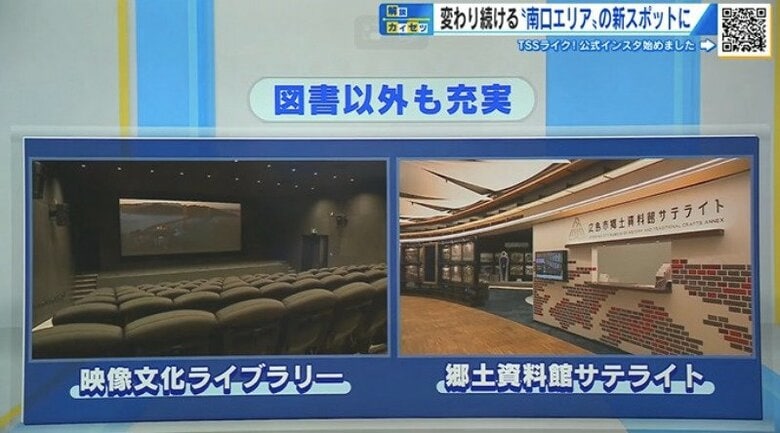 映像文化ライブラリーと郷土資料館サテライト