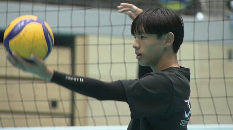 鎮西学院・山本澪主将（3年）