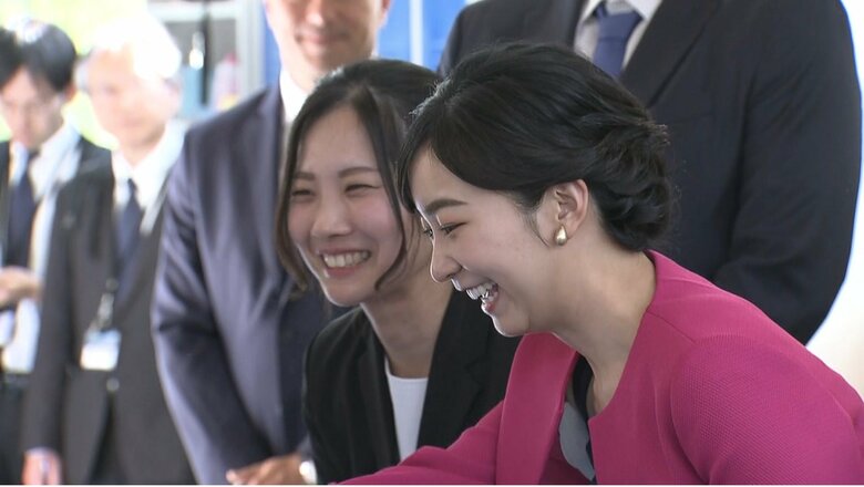 柔道教室で選手と交流　5月28日