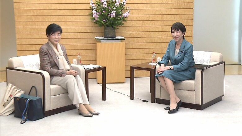 小池知事と高市首相の“初顔合わせ”　2025年11月