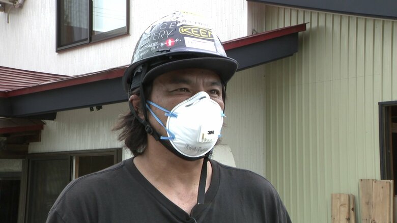 被災者の支援活動を続けている日赤東北看護大短大の及川真一さん