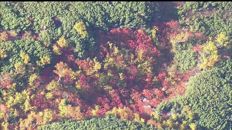 9月23日の北海道大雪山系・黒岳