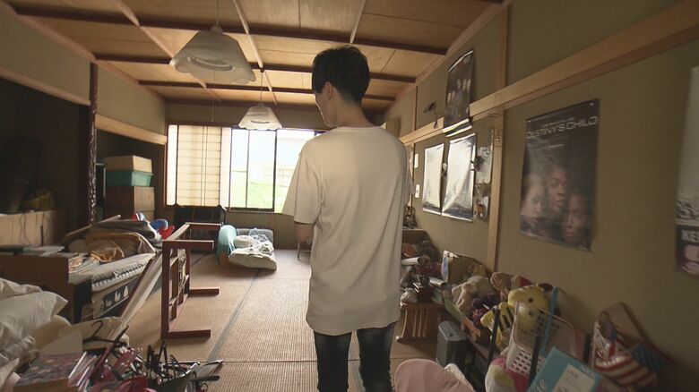 小川さんが使っていた部屋