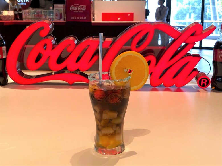 優勝はMARINIチームのドリンク