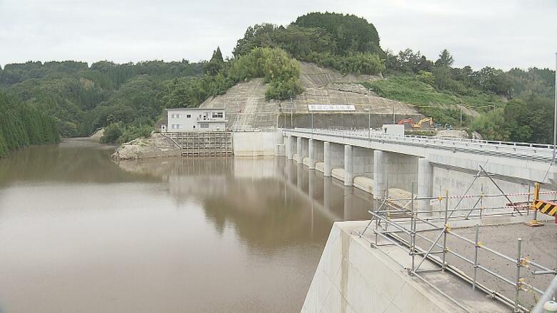 わずか2日で満水に