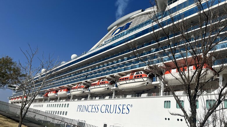 「ダイヤモンド・プリンセス」長崎で建造され　就航20年を迎えた