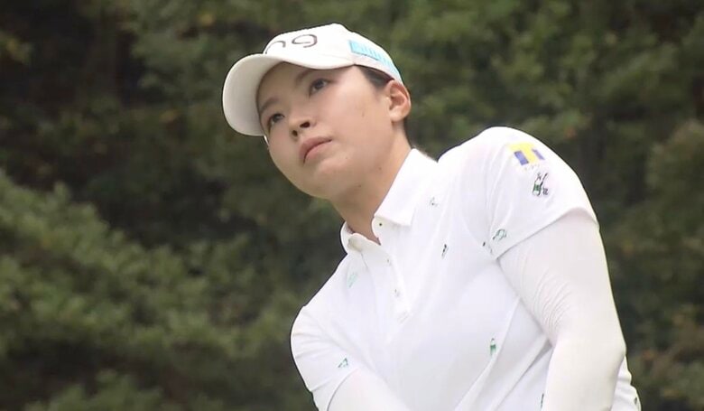 馬場と同組でまわる渋野日向子