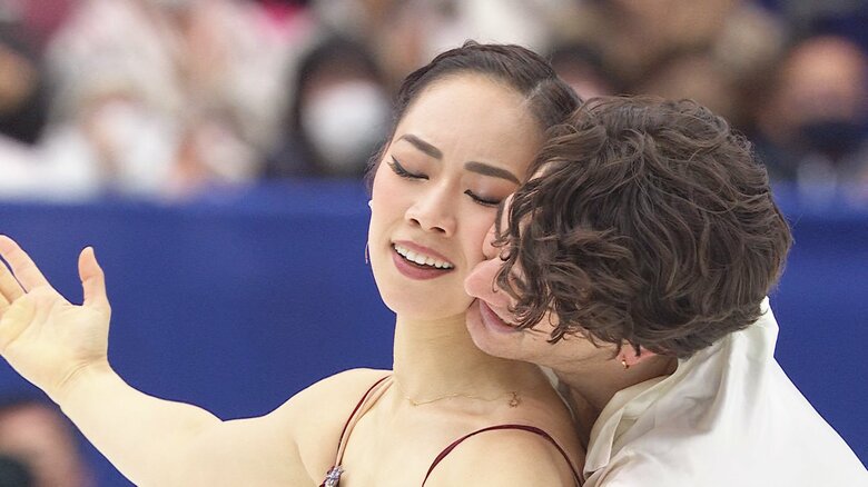 大人の魅力をたっぷり表現したフリーダンス（2023年全日本）