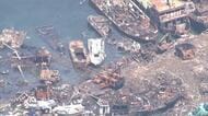 呉市の船解体現場火災　発生から４日　鎮火のめど立たず　船１隻から油流出、オイルフェンス設置　広島