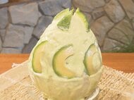 完熟したものだけを使用…人気かき氷店『カフェサブヒロ』のNo.1“アボカドミルク氷” 