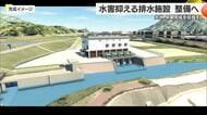 “２５ｍプールの水を２４秒で排水”大洲で排水施設の起工式　過去に何度も水害　早期の完成目指す【愛媛】
