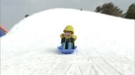 公園が銀世界に…子供たちの雪遊びスペースが雲辺寺山山頂公園にお目見え【香川・観音寺市】