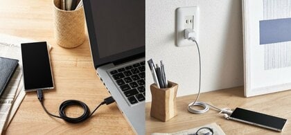 絡まるイライラを解消…くるんとまとまるスマホ充電用“形状記憶ケーブル”が地味に良さそう