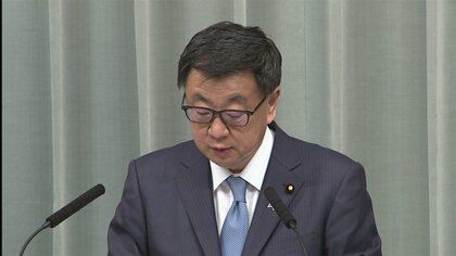 【速報】堀内ワクチン担当相の後任 松野官房長官が兼務 正式発表