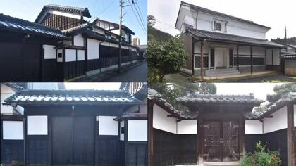 越前市の旧家・吉崎家住宅　主屋など4件が登録有形文化財に