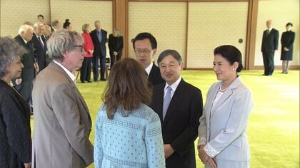 皇后さまがフランス語で「面白い方法ですね」天皇皇后両陛下が芸術・文化と新たな絆「世界文化賞」受賞者を祝福　