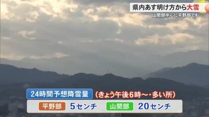 高知でも11日明け方から大雪