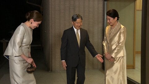 両陛下がタイ王妃と懇談　専用機を自ら操縦し来日