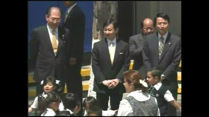 平成18（2006）年3月　日本メキシコ学院をご視察