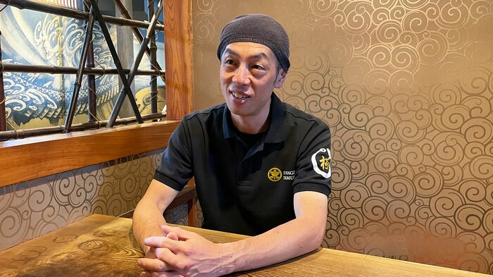 「うなぎ屋たむろ」マネージャー・木戸口勝一さん