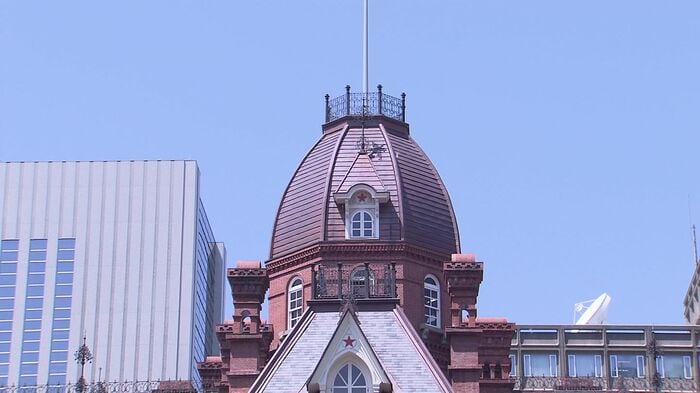 道庁赤れんが庁舎の八角塔
