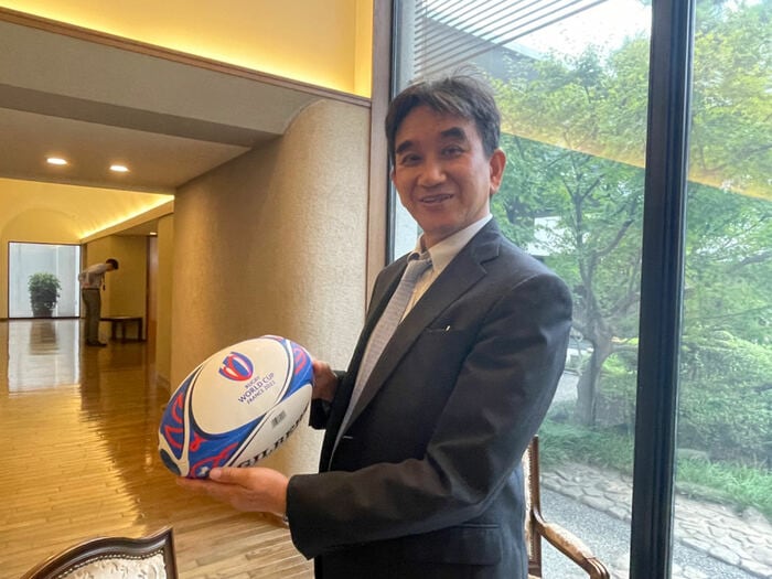 垂氏は学生時代、ラグビーをしていた