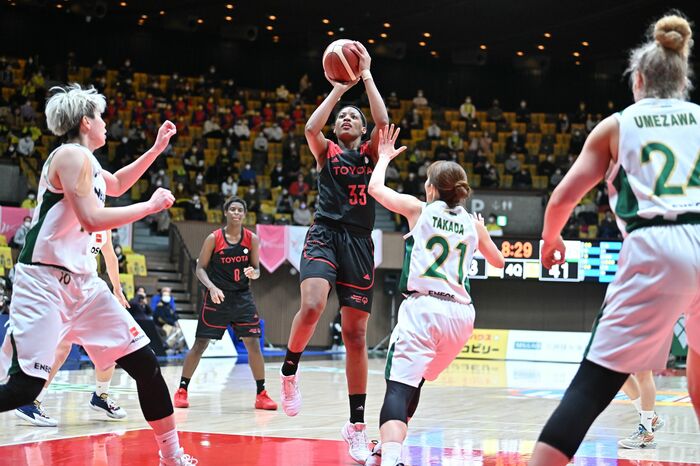 試合を盛り上げた馬瓜ステファニー選手