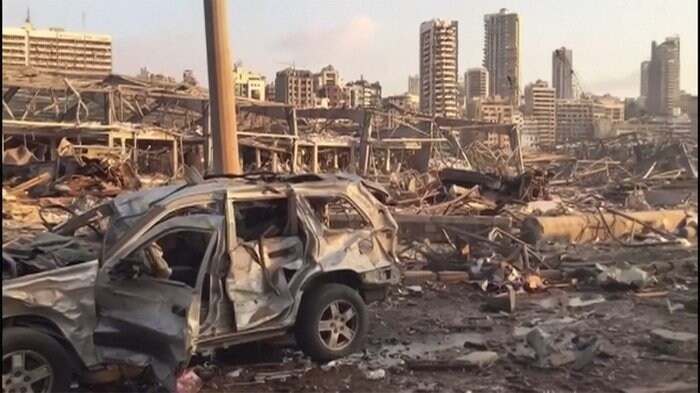 大爆発 そして衝撃波が... レバノン首都 日本人も被害