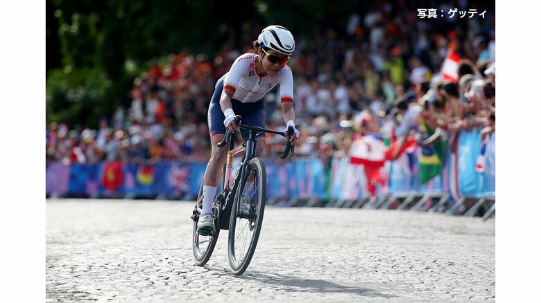 パリ五輪　自転車　女子個人ロードレース　与那嶺恵理は26位｜FNNプライムオンライン