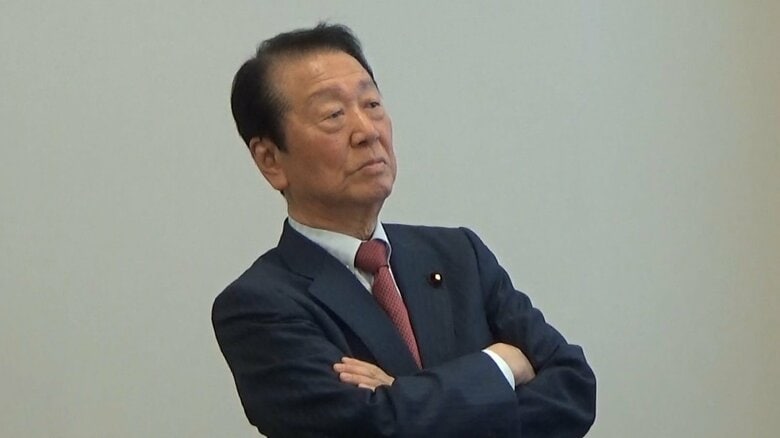 小沢氏が枝野氏発言に「非常に失礼・無礼で傲慢な印象だ」　消費減税求める姿勢を鮮明に「党の存立」にも言及｜FNNプライムオンライン
