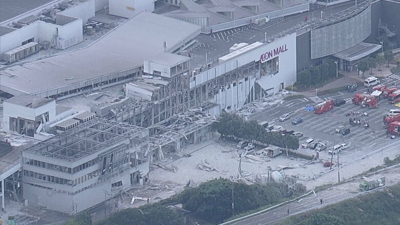 【速報】イオンモール熊本　4人の安否不明　イオンが爆発事故受けコメント【令和8年熊本地震】｜FNNプライムオンライン