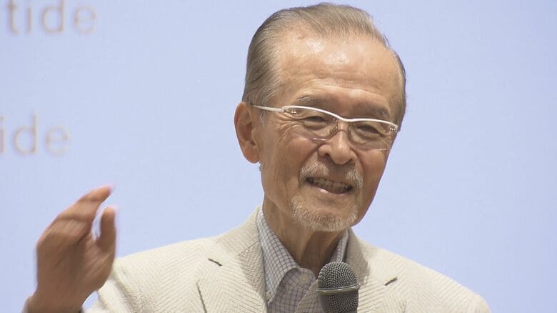 化合物『ペプチド』の研究に取り組む…文化勲章の受章者に中部大学・山本尚卓越教授「次はノーベル賞を」｜FNNプライムオンライン