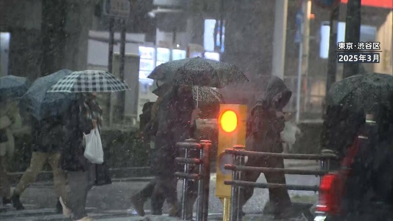 【関東広域】7日夜から8日にかけて大雪の恐れ…交通機関など生活インフラに大きな影響も　都市部でも積雪や路面凍結か｜FNNプライムオンライン